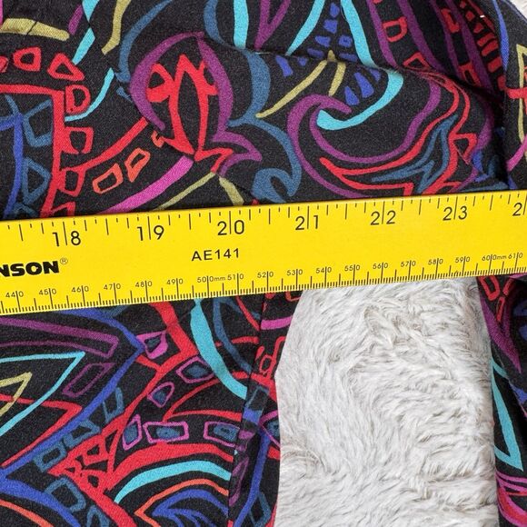 Chico's Jacket Large Size 2 Multi-Color Long Sleeve Button Front Travel Cotton - Picture 7 of 7